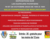 Le Comité des fêtes de Roclincourt vous invite les 19 et 20 octobre à l'exposition sur l'histoire des sapeurs-pompiers